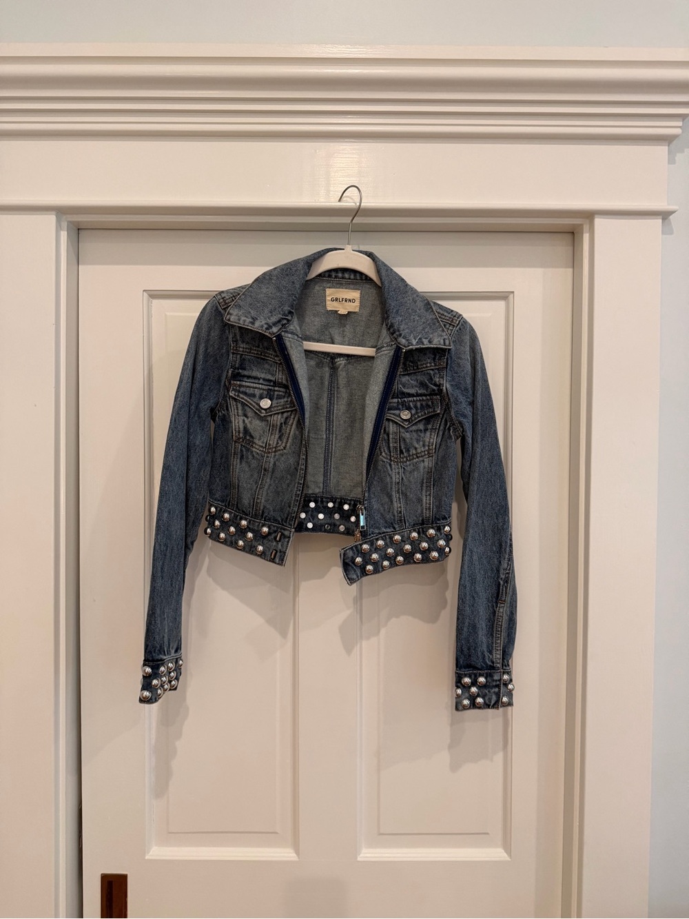 GRLFRND Studded Denim Set